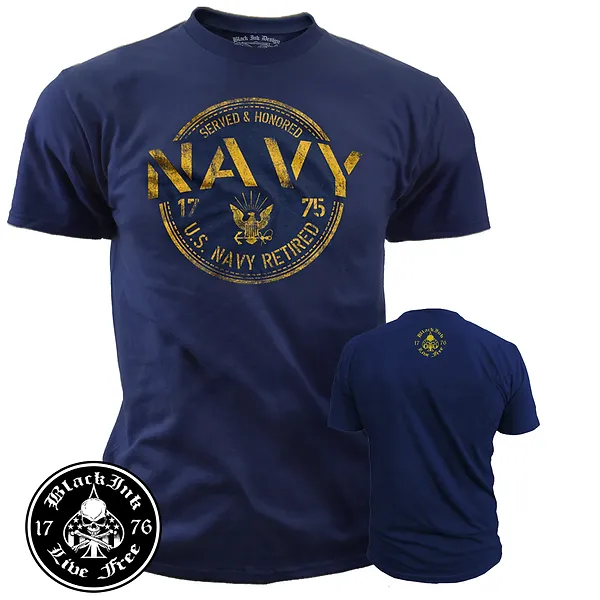 US Navy 7.62 Retired Shirt